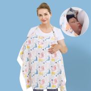 JIA M Postpartum Sunshade Cotton Poncho Outing Nursing Clothes Shawl Baby
