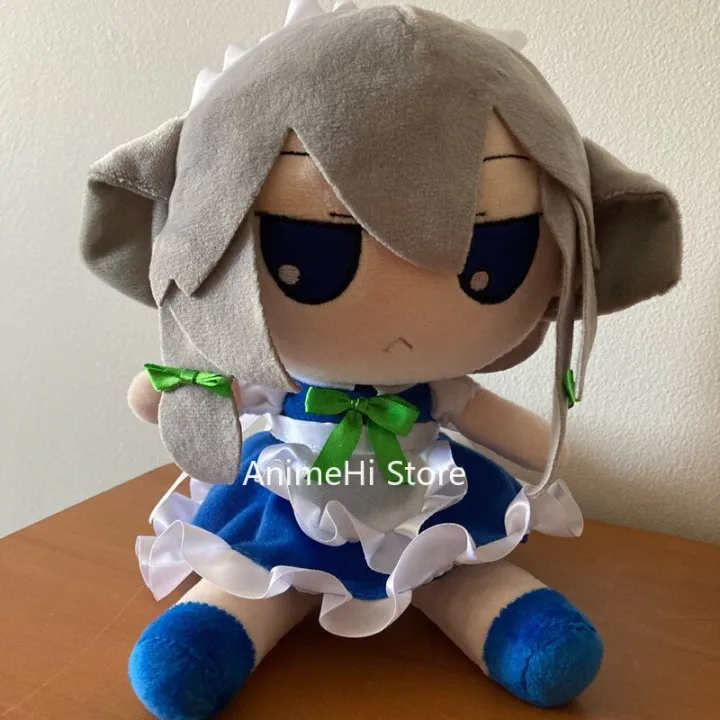 Touhou Project Fumo Plush Inu Sakuya Toy 28Cm Cosplay Pillow Anime Doll ...