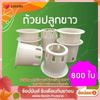 ถ้วยปลูกผักไฮโดรโปนิกส์สีขาว 1 ชุด จำนวน 800 ใบ by hydroponicgroup