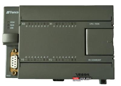 ตัวควบคุม PLC RS232 32MT พร้อมเคสสำหรับ Mitsubishi FX,เอาต์พุตความเร็วสูง4ch 100KHz
