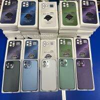 ?เป็นที่นิยมมากที่สุด?10ชิ้นฝาครอบแม่เหล็กเคสกระจกด้านสำหรับ iPhone 14 13 12 11 Pro Max เคสแม่เหล็กกระจกฝ้าพร้อมฟิล์มเลนส์