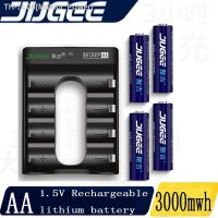 JUGEE 1.5v AA 3000mwh lithium battery usb rechargeable lithium usb led battery smart charger USB AA (hot sell) Makita Power