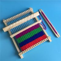 NEW Mini Children Loom Toy Kindergarten Knitting Machine Yarn Handmade DIY Materials Waldorf Montessori Toys Knitting  Crochet