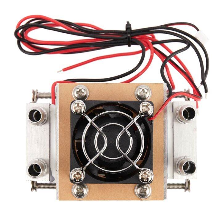 1pcs-diy-120w-tec-peltier-semiconductor-refrigerator-water-cooling-air-condition-movement-for-refrigeration-and-fan