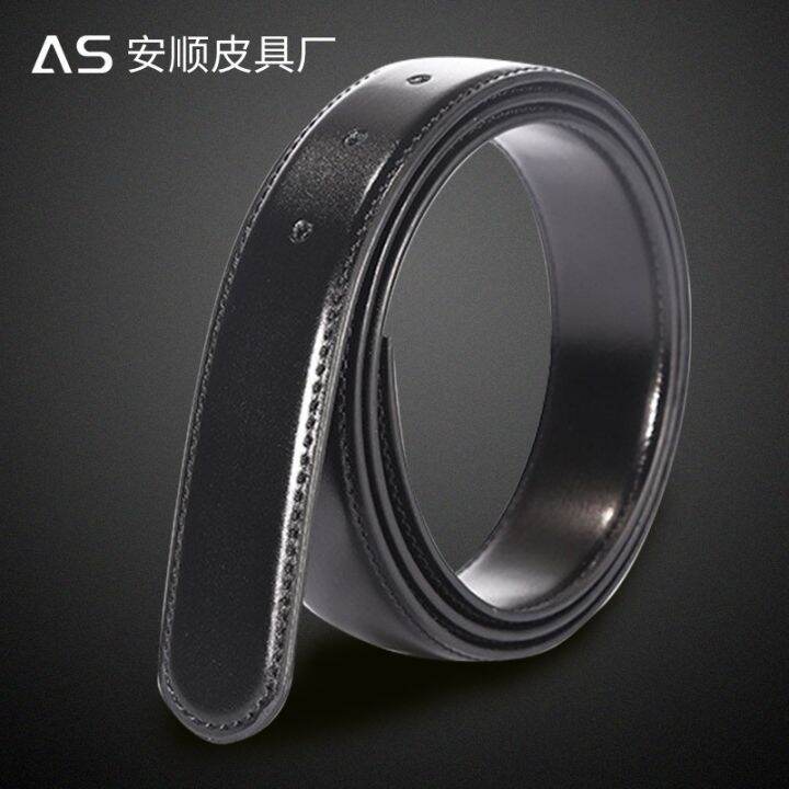 male 3.4 it s the second floor leather needle belt buckle men belts