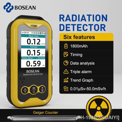 SHUAIYI BOSEAN Geiger counter Nuclear Radiation Detector X-ray Beta GammaRadioactivity detector for Hospital for PC software FS5000