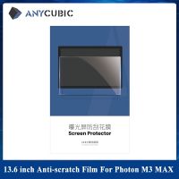 Anycubic ฟิล์มป้องกันรอยขีดข่วนเดี่ยว5ชิ้น/ล็อต13.6นิ้วสำหรับโฟตอน M3สูงสุดอุปกรณ์อะไหล่เครื่องพิมพ์3d