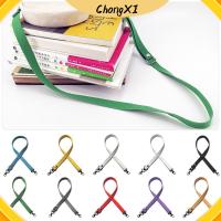 CHONGXI ปรับได้ปรับได้ สายกระเป๋าผ้าใบ หมุดเสริมความแข็งแรง 130ซม. ค่ะ เข็มขัดกระเป๋าสะพายไหล่ แฟชั่นสำหรับผู้หญิง เข็มขัดกระเป๋าสำรอง สำหรับผู้หญิง