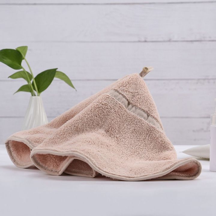 Microfiber Dish Washing with Hanging Loop Kitchen Hand Towel