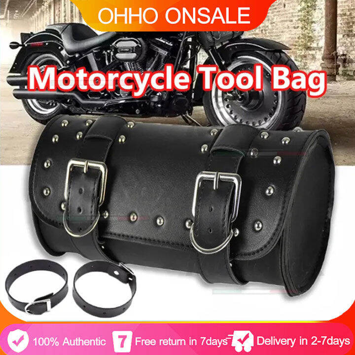 🔝Original+24hours delivery Motorcycle Tool Bag Front Fork Handlebar