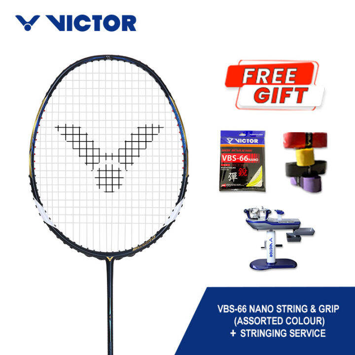 Victor 55th Brave Sword 12 Se B Badminton Racket Brs-12 Se B With 