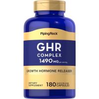 ของแท้ พร้อมส่ง โค้ด15%‼️ GHR | Growth Hormone 1,480 mg. (180เม็ด) โกรทฮอร์โมน ชะลอวัย ทานได้ทุกวัย