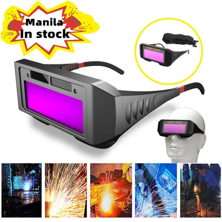 Buildmat Automatic Photoelectric Welding Glasses Solar Powered Auto