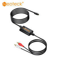 Neoteck 192กิโลเฮิร์ตซ์ Optical SPDIF เพื่ออาร์ซีเอชายแปลงในตัวเสียงแอมป์ชิปดิจิตอลเป็นอนาล็อกเสียง DAC อะแดปเตอร์สำหรับเครื่องเล่นดีวีดี