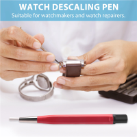 Watch Rust Removal Brush Pen Glass Fiber / Brass / Steel Clean Scratch Polishing Tool Watch Parts Repair Tool Accessories