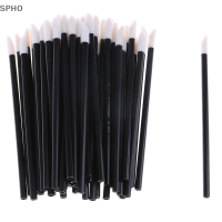 SPHO 100 disposable Lip Brush GLOSS wands applicator เครื่องสำอางเครื่องมือความงาม