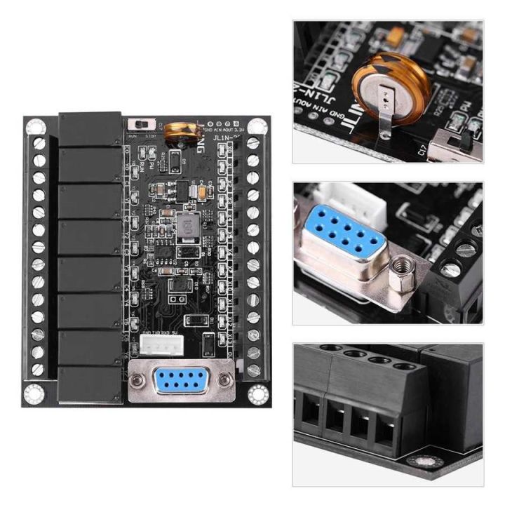 plc-controller-regulator-fx1n-dc24-20mr-industrial-control-board-programmable-logic-controller-motor-programmable