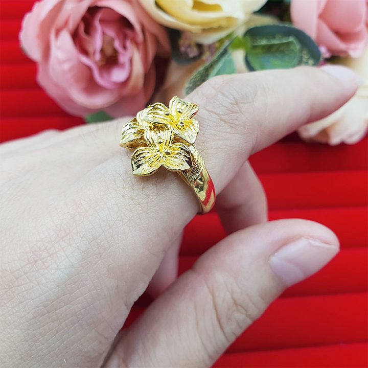 แหวนทอง-คละลาย-ใส่สวยมั่นใจ-ใส่แทนแหวนทองแท้ได้-สินค้าขายดี-พร้อมส่งทันใจ-แหวนทองเหลืองแท้-ชุบเศษทองแท้-ทองไมครอน-ทองปลอม