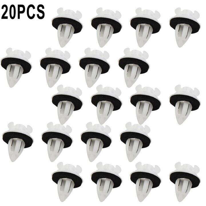 Door Panel Clips Mounting Replacement Retainer 20Pcs Fastener Interior ...