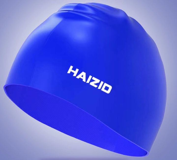หมวกว่ายน้ำผู้ใหญ่-หมวกว่ายน้ำซิลิโคนผู้ใหญ่-haizid-cap