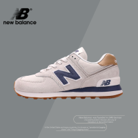 【ของแท้อย่างเป็นทางการ】NEW BALANCE 574 NB Mens and Womens รองเท้าวิ่ง รองเท้าผ้าใบกีฬา ML574LGI - The Same Style In The Mall (with boxs)