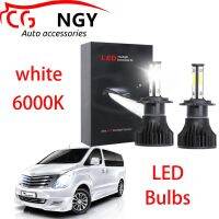 สำหรับ Hyundai Grand Starex 2008ถึง2019-LED ไฟหน้าหลอดไฟ Bright 6000K สีขาว Low Beam Kit (1คู่)