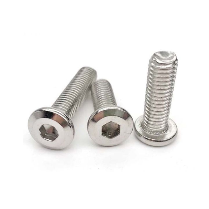 cw-m3-m4-m5-m6-m8-m10-304-stainless-steel-large-flat-hex-hexagon-socket-allen-head-furniture-rivet-screw-connect-joint-bolt