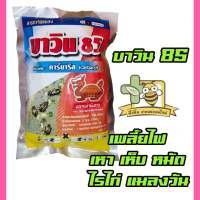 บาวิน85 คาร์บาริล กำจัดแมลง ไรไก่ เห็บ หมัด เพลี้ยไฟ ซอง 100 กรัม