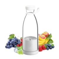 ขวดเครื่องปั่นพกพาแก้วน้ำผลไม้แบบพกพา Juicer Mini อเนกประสงค์พร้อมช่อง Usb เครื่องปั่นแก้วเขย่าถ้วยต้านอนุมูลอิสระแบบชาร์จไฟได้