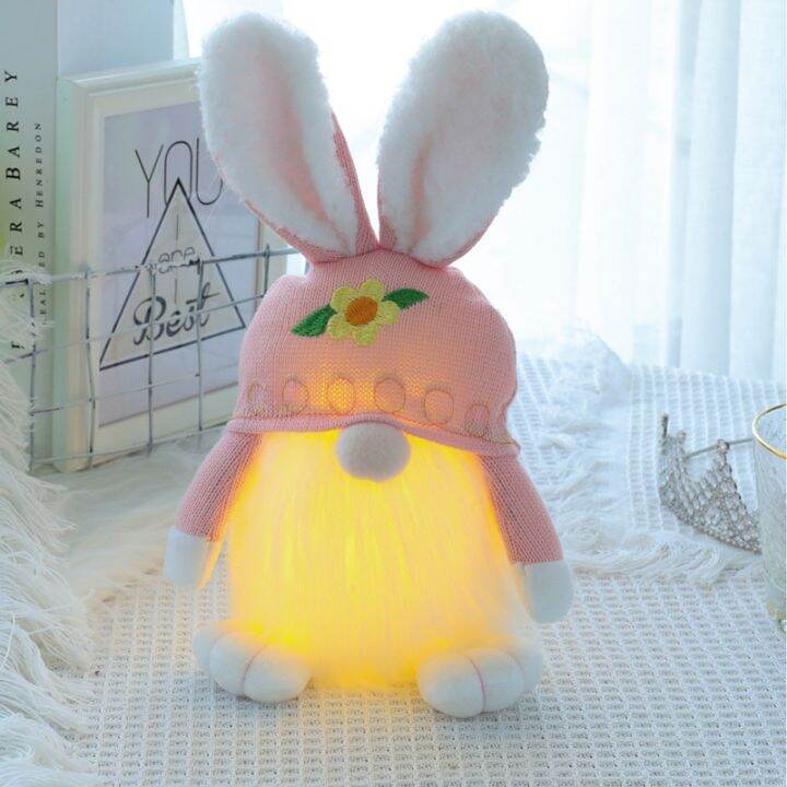 led-glowing-easter-bunny-gnome-handmade-tomte-rabbit-plush-toys-doll-ornamentsholiday-home-party-easter-gifts