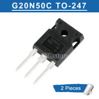 2ชิ้น SIHG20N50C G20N50C ถึง-247 SIHG20N50C-E3 G20N50 TO247 560V/20A N-Channel ทรานซิสเตอร์ใหม่แบบดั้งเดิมมอสเฟท