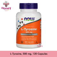 NOW Foods, L-Tyrosine, 500 mg, 120 Capsules