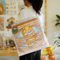 " THIEF " canvas tote bag กระเป๋าผ้าแคนวาส ลาย แมวขโมยS-5XL