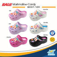 Baoji Collection บาโอจิ รองเท้าแตะ รองเท้าแบบสวม สำหรับผู้หญิง มี 6 สี W Clog bae MM Candy B037-120 (680)