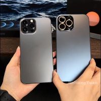 Suitable For Luxury AG Frosted Goggles Casing for Iphone 14 13 12 11 Pro Max 14Plus Oil and Fingerprint Proof Back Cover PC Case