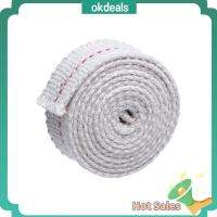 OKDEALS 1 M เสบียง ทดแทน แกนฝ้าย ตะเกียงน้ำมัน ตะเกียงน้ำมันก๊าด แบน Lampwick โคมไฟโรงนา