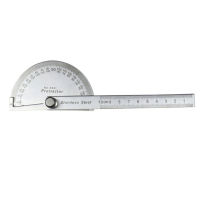 [Auto Stuffs] 180องศา prospers Metal Angle Finder goniometer ANGLE ไม้บรรทัดสแตนเลส