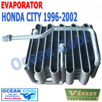 คอยล์เย็น ซิตี้ 1996 - 2002  EVA0036  Evaporator HONDA CITY ตู้แอร์ คอยเย็น ฮอนด้า ซิตี๊ พ.ศ. 2539 ถึง 2545 อะไหล่ แอร์ รถยนต์