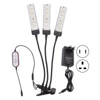 หลอดไฟ LED การเจริญเติบโตของพืชฐานไม่ลื่นอลูมิเนียม100-240V ไฟสำหรับบ้าน Grow