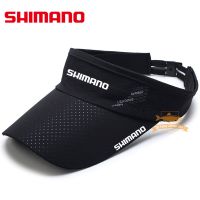 SHIMANO Fishing Hat Summer Breathable Quick drying Sun Hat Travel Shade Empty Top Fishing Cap Men for Women Golf Tennis Sun Hat ELEGANT