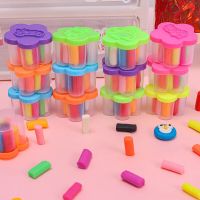 12-Color Boxed Plasticene Childrens Colored Clay Creative Light Brickearth Plasticene Clay  Dough