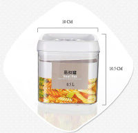 Multi-capacity Plastic Food Storage Box Snacks Dried Fruits Multigrain Storage Tanks Kitchen Containers Transparent Sealed Cans