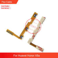 สำหรับ Huawei เกียรติยศ X8a ปุ่มเปิดปิดที่ปรับเสียงขึ้นลงปุ่มอะไหล่สายเคเบิ้ลหลัก