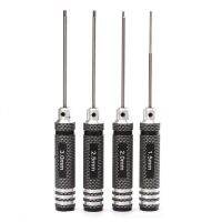 【CW】 Top Titanium Nitride TiNi Driver Wrench Screwdriver 4 Piece Set 1.5mm/2mm/2.5mm/3.0mm Helicopter