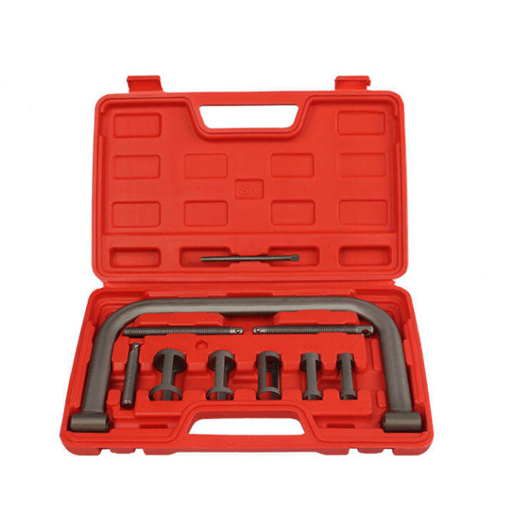 Car Engine Cylinder Head Valve Spring Compressor Remove Install Tool