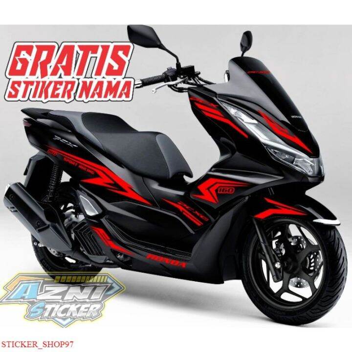 Premium Striping Pcx 160 Stiker Cutting List Bodi Honda Pcx 160