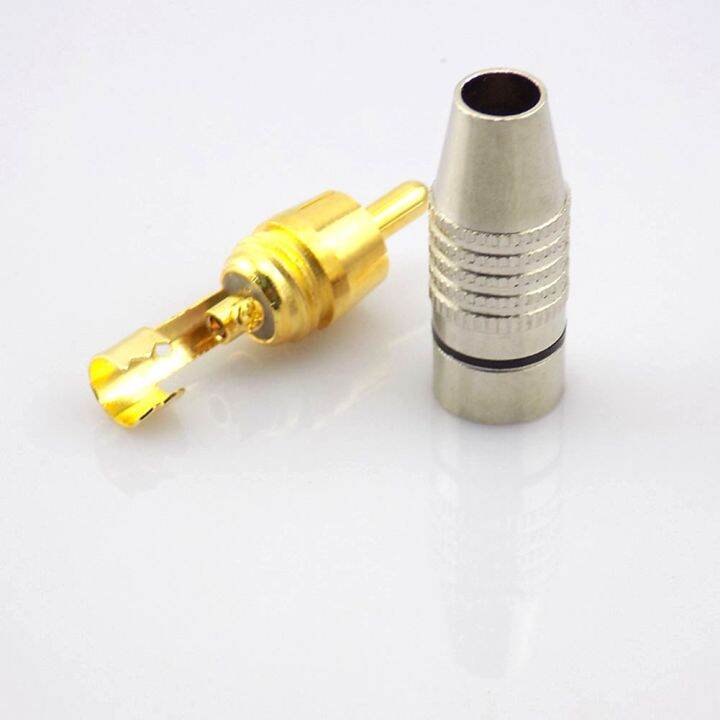 10pcs-rca-male-plug-to-cabling-connector-adapter-audio-video-cable-cctv-camera-non-solder-gold-plated