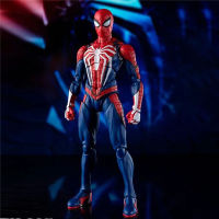 SHF Spider Man Upgrade Suit PS4 Game Edition Action Figure Collectable Model Toy