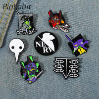 Pinhabit เคลือบ Pins ที่กำหนดเองแองเจิลเข็มกลัดป้ายปกการ์ตูนคลาสสิกอะนิเมะเครื่องประดับของขวัญสำหรับแฟนๆเพื่อน