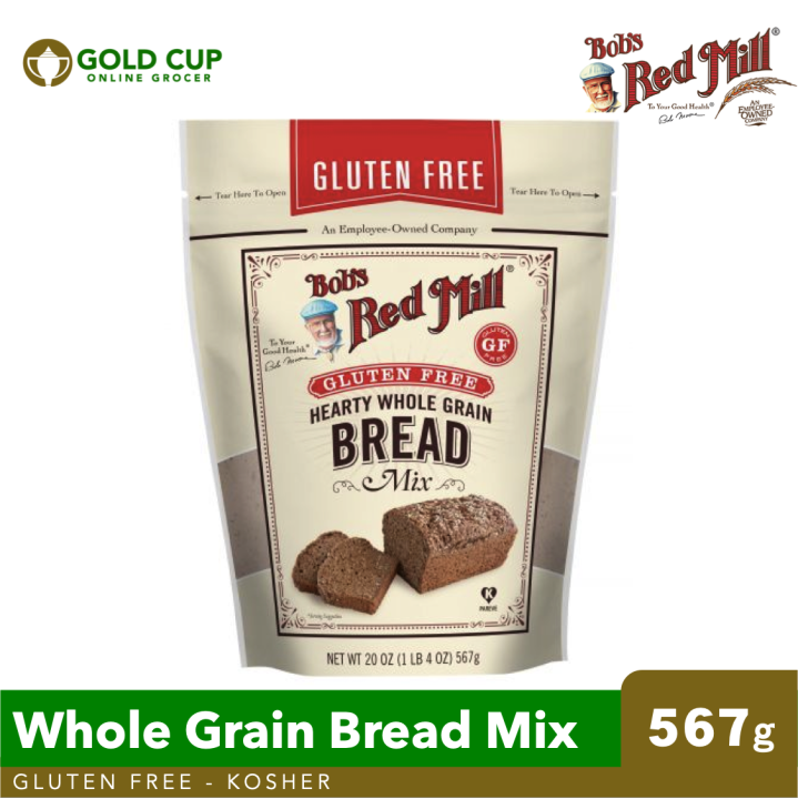 Bobs's Red Mill Hearty Whole Grain Bread Mix Gluten Free 567g Lazada PH